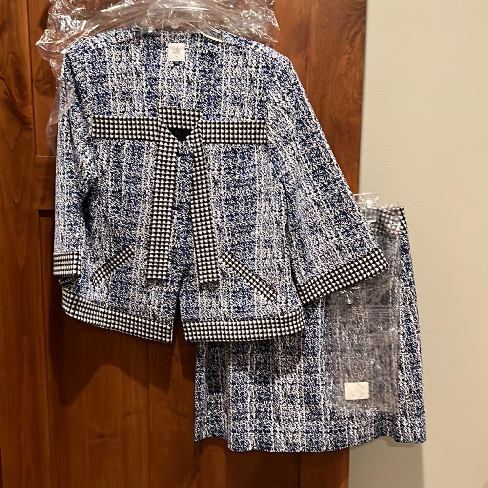 CAbi Court Jacket & Skirt